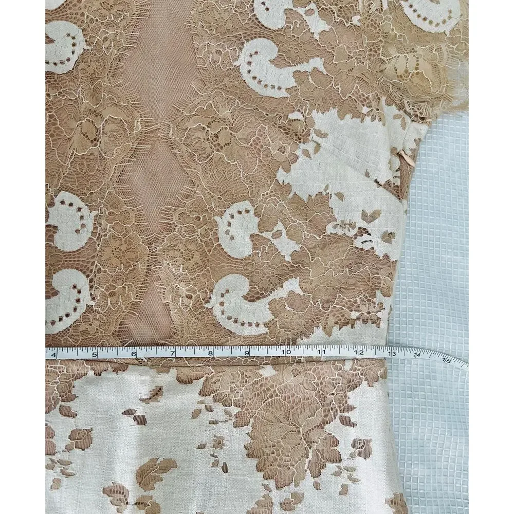 STORIA lace, mini, sheer mesh, cocktail dress S